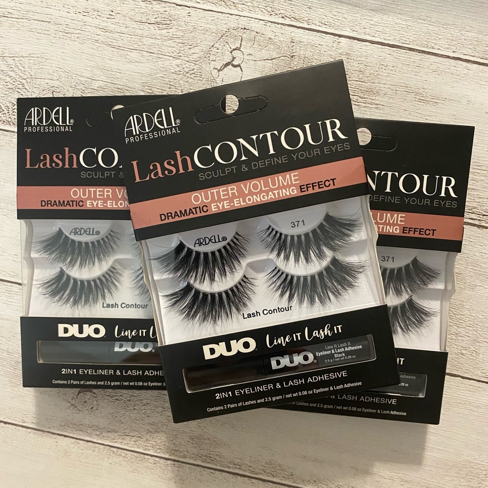 3- Ardell 371 Lash Contour  Outer Volume Effect 2 In 1 Eyeliner & Lash Adhesive